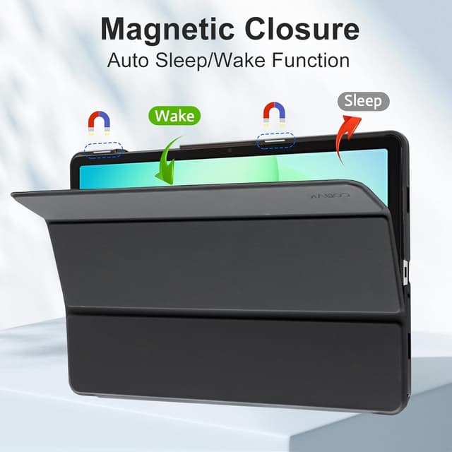 Detalle 2 de CoBak PU leather smart cover for Galaxy Tab A11+ 11"