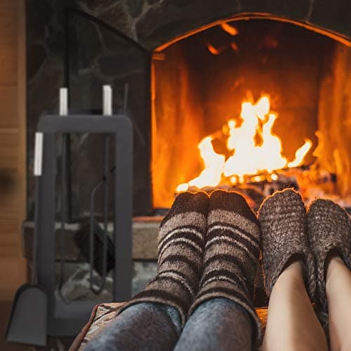 Thumbnail 5 de Relaxdays Kit de chimenea 5 piezas, negro