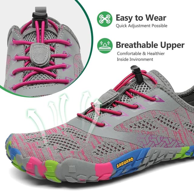 Thumbnail 2 de SAGUARO chaussures barefoot trail Homme/Femme