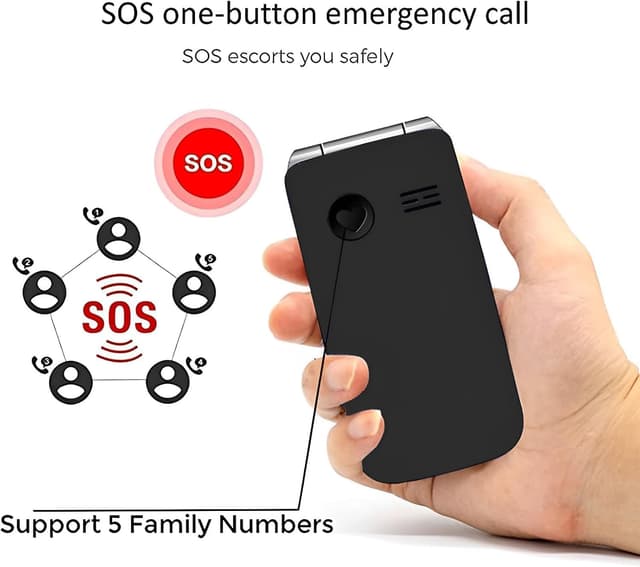 Thumbnail 6 de artfone F20 Seniorenhandy 1300 mAh Klapphandy