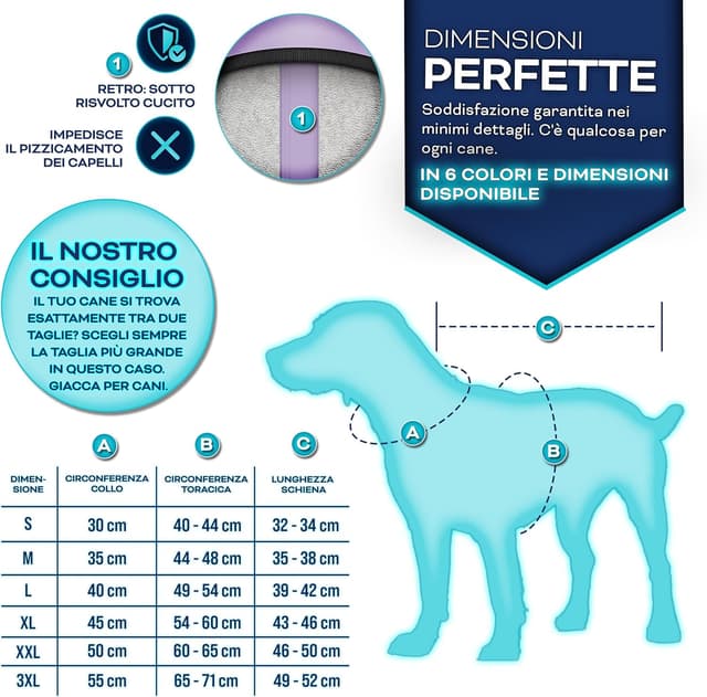 Thumbnail 1 de TRESKO Giacca invernale per cani con riflettori