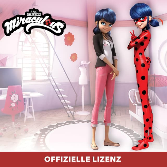 Thumbnail 6 de BANDAI Miraculous Marinette & Ladybug Puppe 26 cm