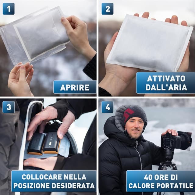 Thumbnail 2 de THE HEAT COMPANY 3 cuscinetti termici 40 ore