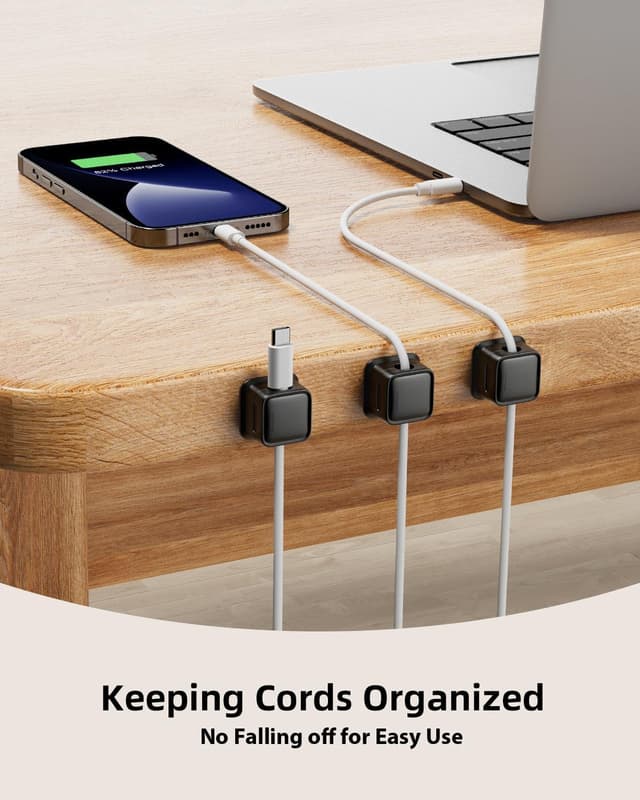 Detalle 2 de Costop 8 Pack Cord Organizer Holder