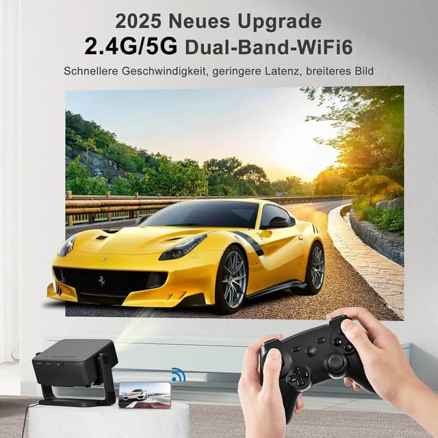 Thumbnail 4 de ONOAYO AY3 Mini Beamer 25000 lm đź“˝