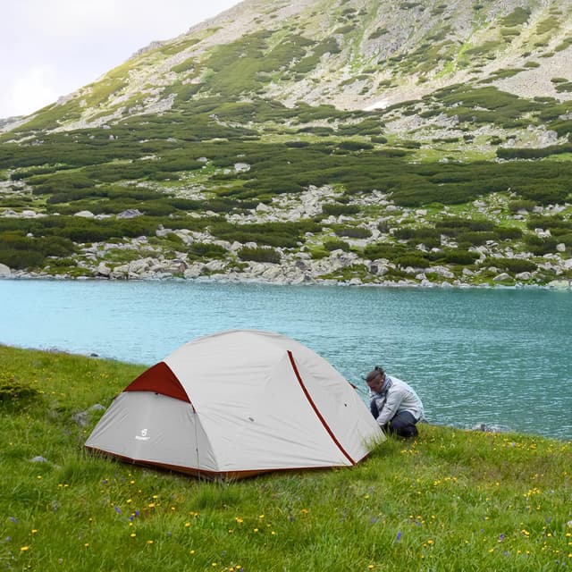 Thumbnail 6 de Bessport Zelt 2/3 Personen Camping 2 Türen