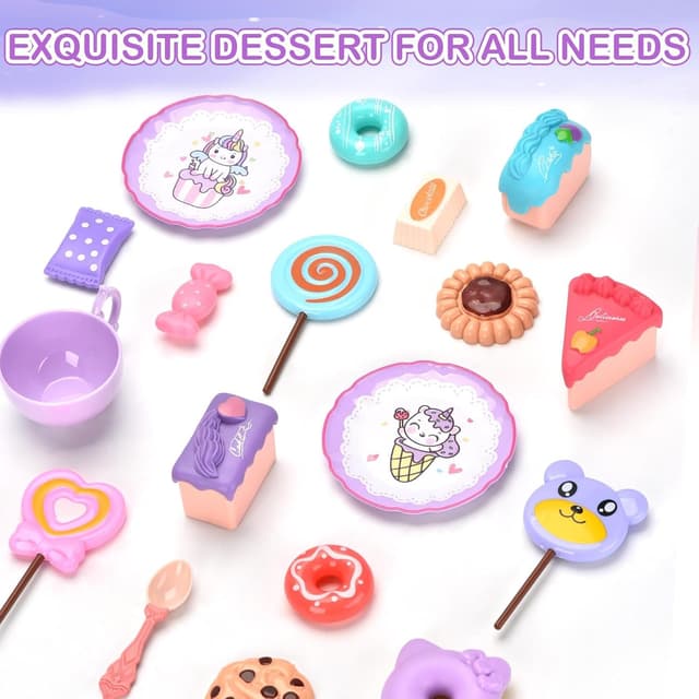 Detalle 2 de Unicorn Tea Party Set 19 pcs