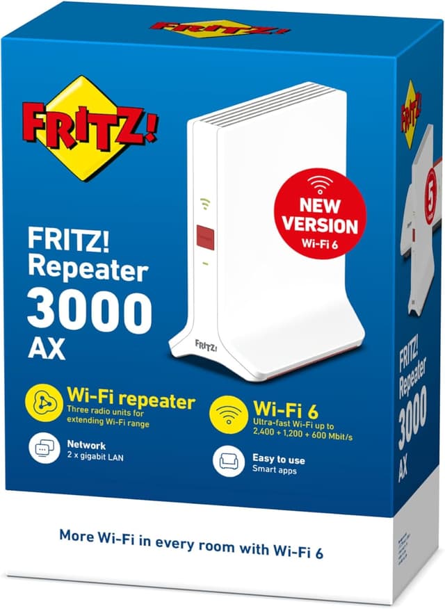 Thumbnail 3 de Fritz!WLAN Repeater 3000 AX - Potencia Wi-Fi 6 🚀