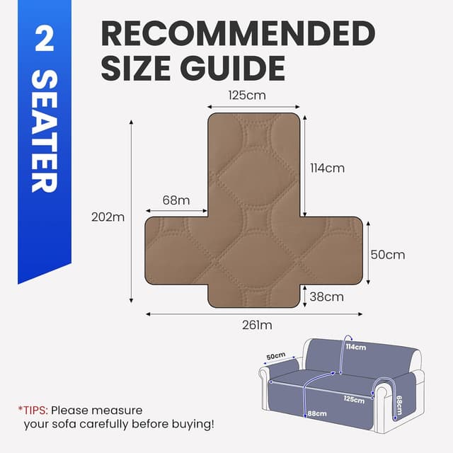 Detalle de Ystyle copridivano 2 posti 1.35 m