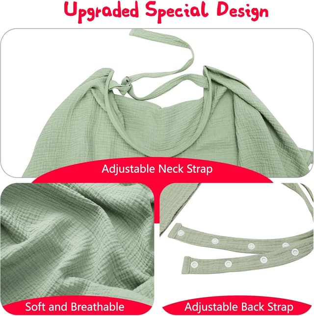 Thumbnail 2 de Cozary Copertura Allattamento 76x110 Verde