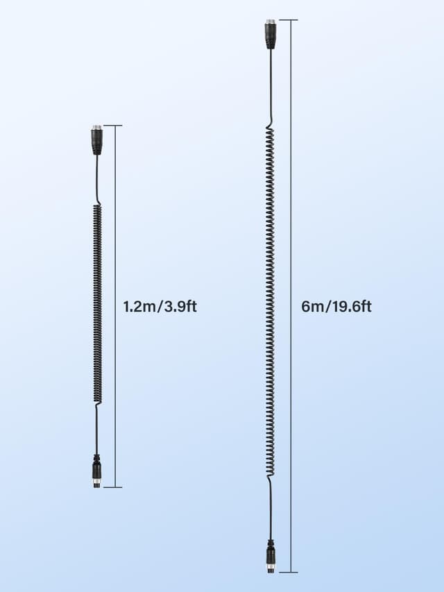 Detalle 2 de 4 Pin camera spring extension, 6m cable