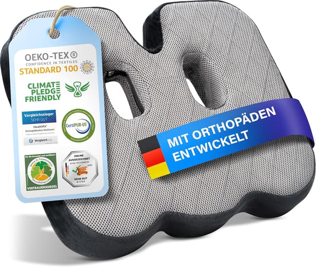 Imagen de Healthfix Sitzkissen Memory Foam 1️⃣ en OfertitasTOP