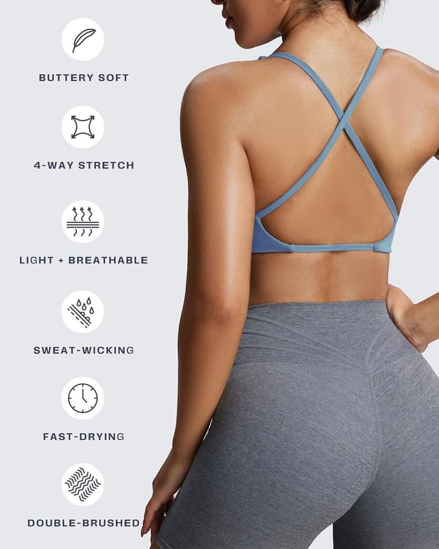 Detalle 2 de Aoxjox Sienna Twist sports bra 🧘