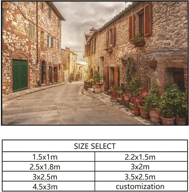 Thumbnail 5 de YongFoto 3x2m Foto Hintergrund Italien 3x2m