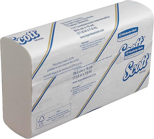Detalle de Scott Slimfold 5856 Toallas de Mano Intercaladas 🧻