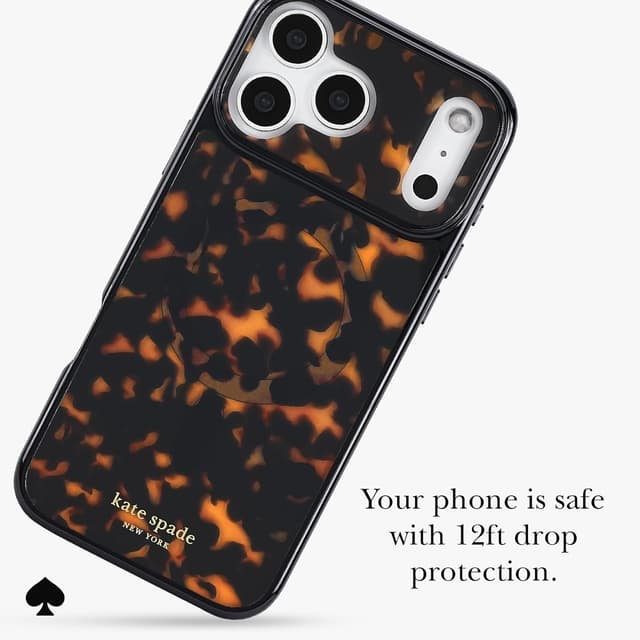Detalle 2 de kate spade new york iPhone 17 Pro Max Tortoise Case
