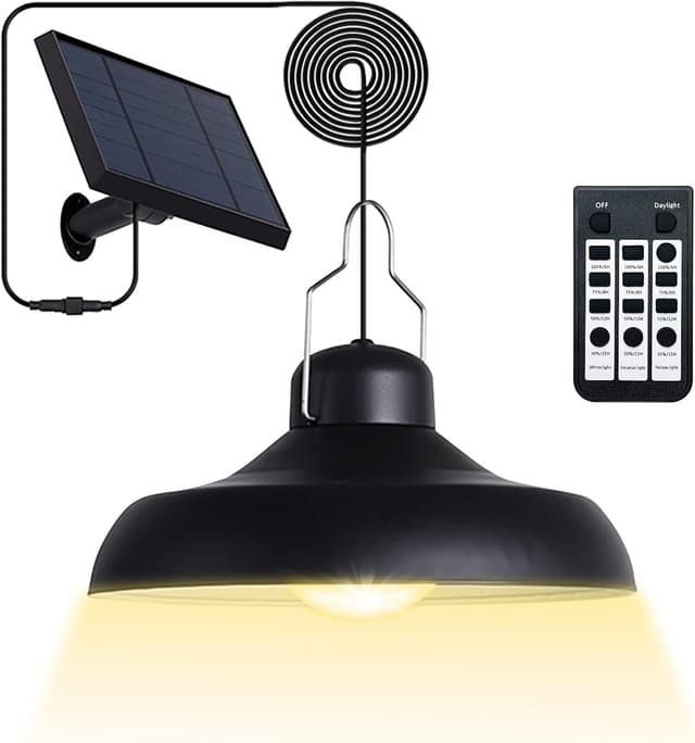 Detalle de Gonengo solar shed lights, IP65 4V