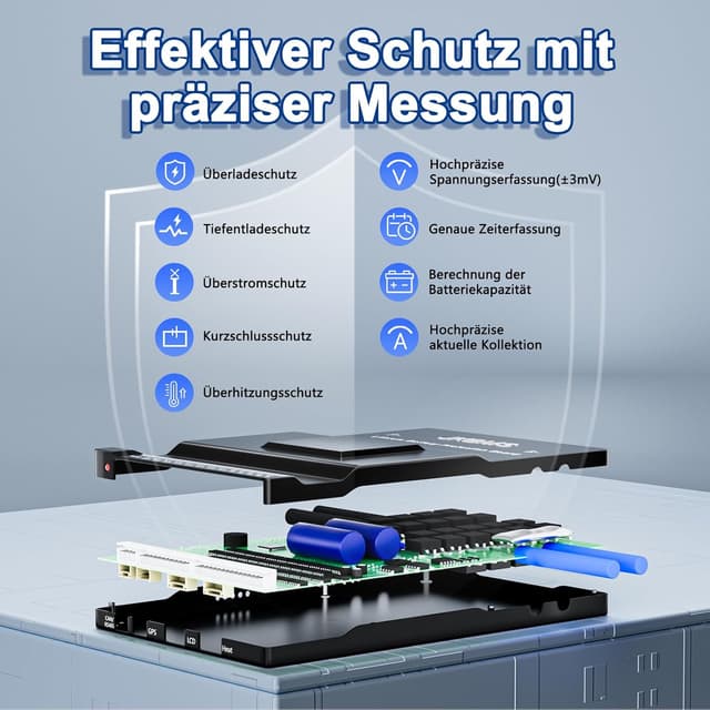 Detalle 2 de JKBMS JK-BD6A20S15P BMS 150A