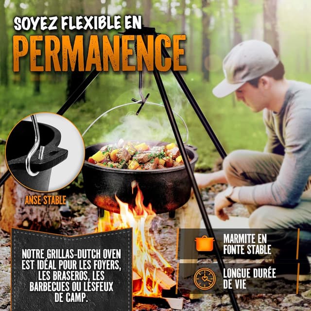 Thumbnail 6 de grillas® Dutch Oven Set Premium Série