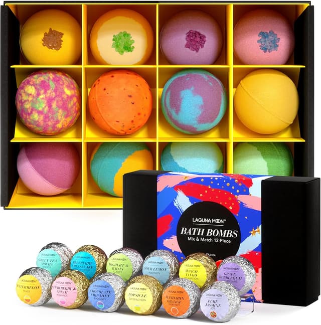 Thumbnail 6 de Lagunamoon Bath Bombs 28pc Gift Set
