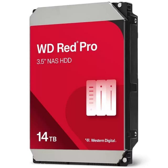 Detalle de WD Red Pro 3.5" 14TB 512MB SATA 3 — Disco NAS