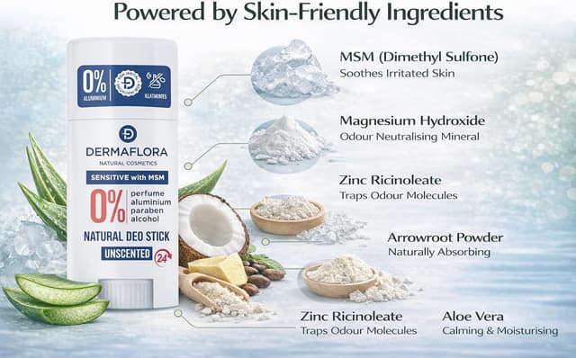 Thumbnail 3 de Dermaflora MSM Sensitive Deodorant Stick