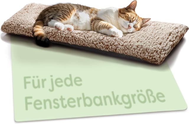 Detalle de Katzen Fensterliege 90x28 cm rutschfest