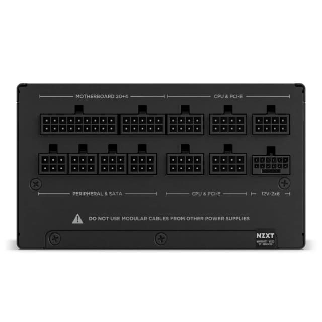 Detalle 1 de Nzxt C1200 Gold 1200W Modular 🖥