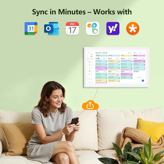 Detalle 2 de 15.6-inch Digital Calendar Planner