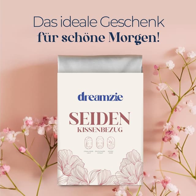 Thumbnail 6 de DREAMZIE Seidenkissenbezug 50x70 für Haare