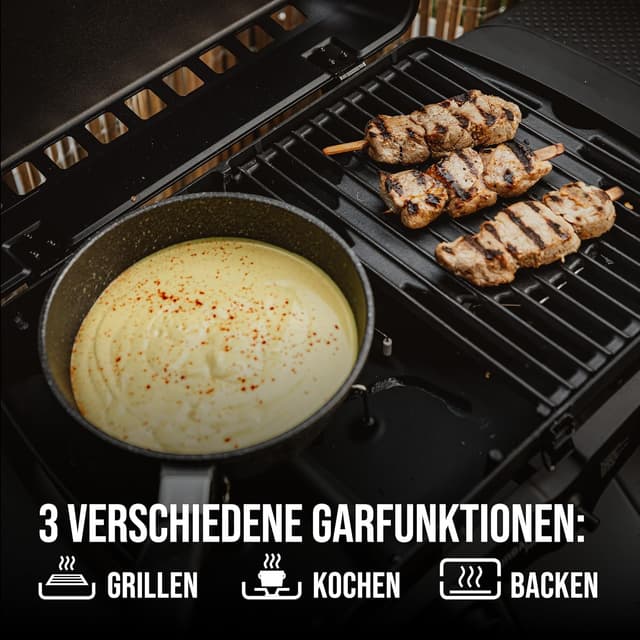 Thumbnail 4 de Enders Urban II Gasgrill Tischgrill 2 Brenner