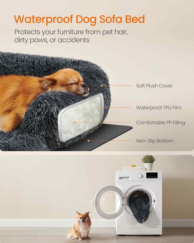 Detalle de Feandrea FluffyHug Sofa Bed