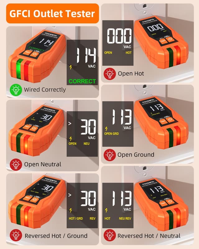 Thumbnail 1 de Focemta Circuit Breaker Finder 90-135V 🛠