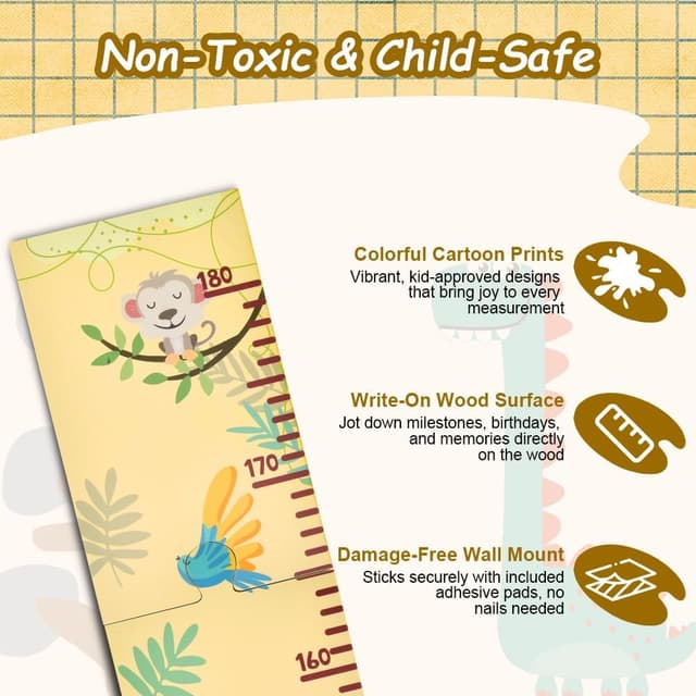 Thumbnail 5 de Aolso Toise Murale Enfant 21 x 195 cm