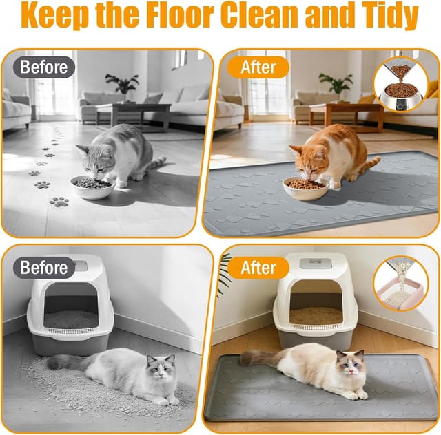 Thumbnail 4 de JACMKEON Cat Litter Mat 86x56cm