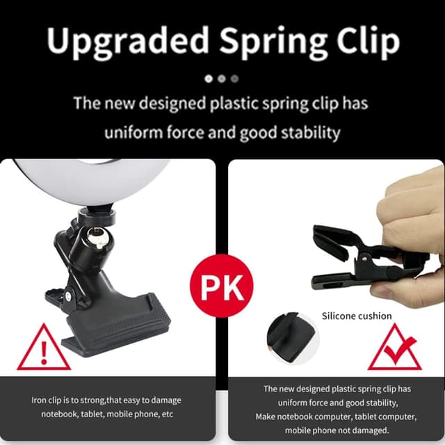 Thumbnail 5 de Ringlicht Laptop 5'' Clip Stativ