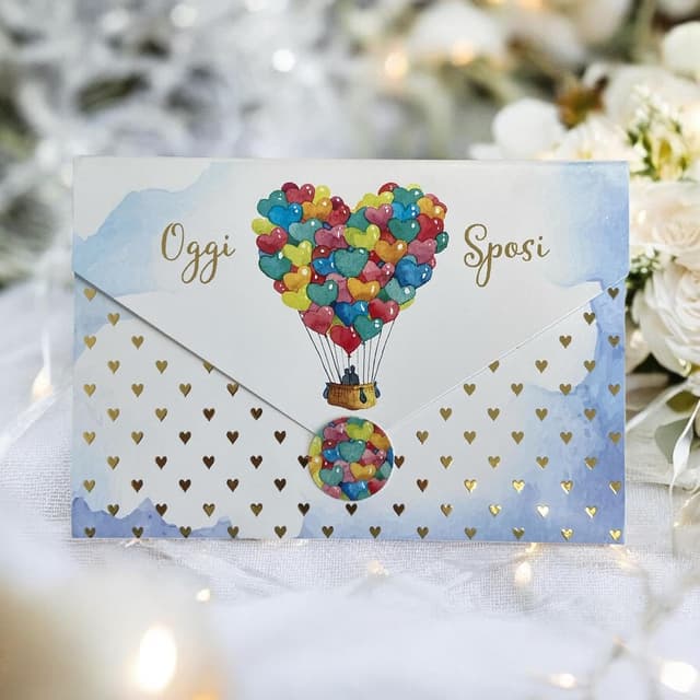 Thumbnail 2 de LINA OFFICINE GRAFICHE CREATIVE 96-256 ✉️ Tarjeta de felicitación boda