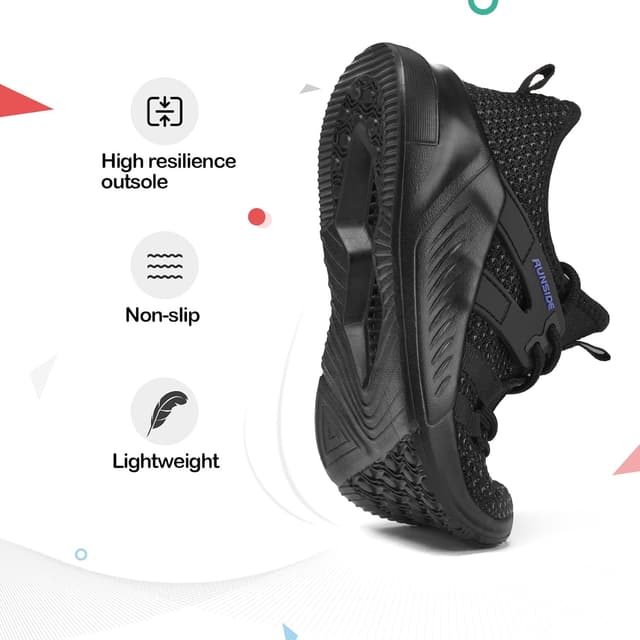 Detalle 2 de RUNSIDE Lightweight Kids Tennis Shoes 0.55 lb