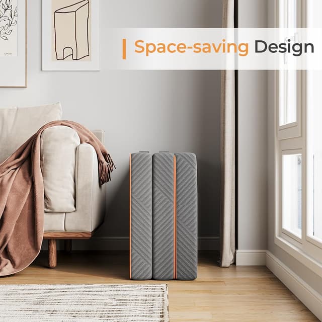 Thumbnail 6 de Vesgantti Folding Mattress Double 135x190cm with 15cm Tri-Fold Gel Memory Foam