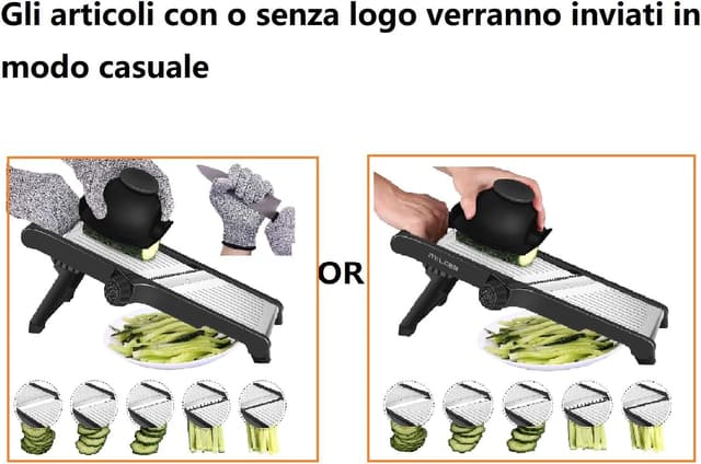 Thumbnail 1 de Mandolina de Cocina Profesional Cortador de Verdura