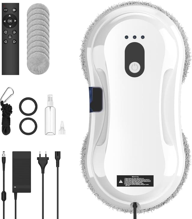 Detalle de SWBSLL Robot Lavavetri con 5600Pa, ultra-sottile 7,5 cm, nebulizzatore e telecomando