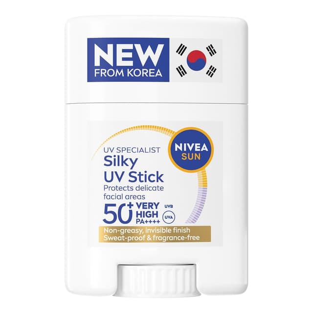 Detalle de NIVEA Silky UV Stick 50+ SPF 15 g