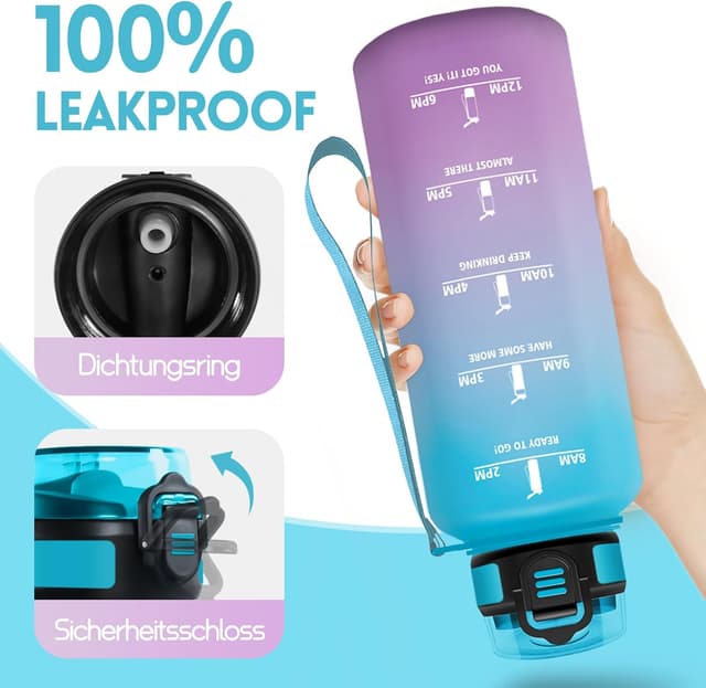 Thumbnail 3 de Motswedi Gourde 1500ml sans BPA