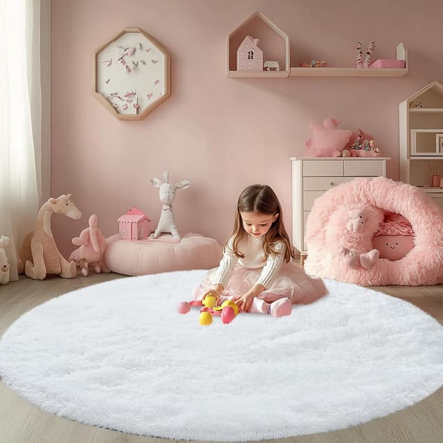 Thumbnail 5 de Grey Shag Area Rug 9x12 plush bedroom carpet