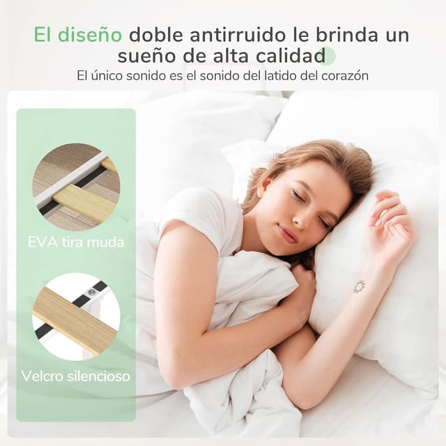 Thumbnail 4 de Novilla Somier 135x190 cm con Patas Altas y Cabecero