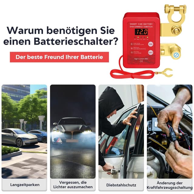 Thumbnail 5 de Mtchavno Desconectador batería 240A para coche