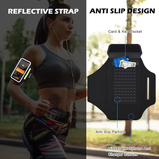 Thumbnail 6 de GUZACK Running Armband for 6.9-Inch Phones