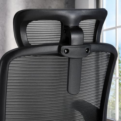 Thumbnail 8 de Silla de Oficina T-LOVENDO.ES ergonómica con soporte lumbar, malla transpirable y ruedas