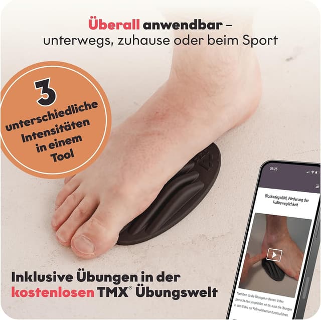 Detalle 1 de TMX META Fußtrigger für Fußschmerz, 60%