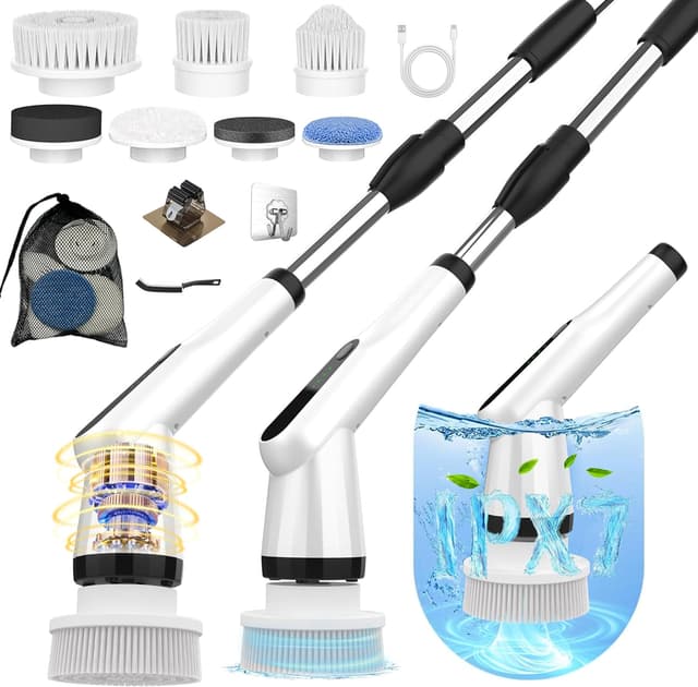 Detalle de Dreazu Electric Spin Scrubber 2500mAh 🧽